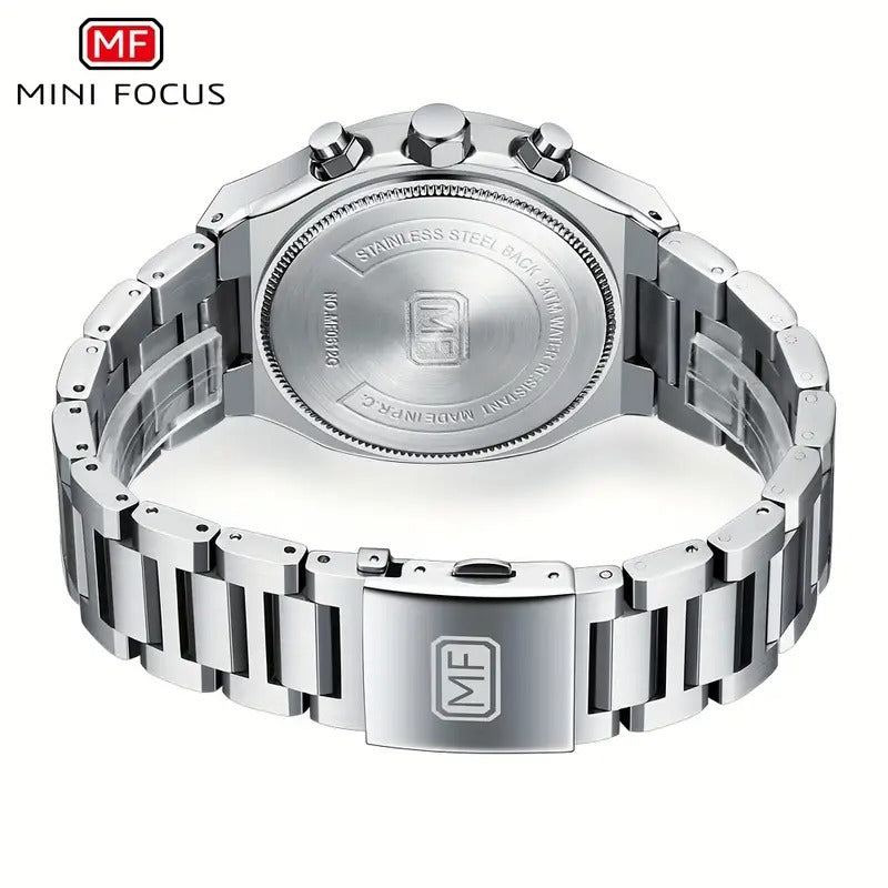 MINIFOCUS Multifunction Quartz Watch – Bold Design, Timeless Precision